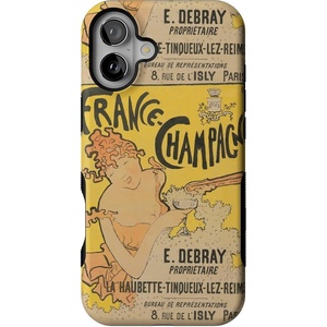 image:imageCasely iPhone 16 Plus Case  Midnight Onyx  Black Shimmer  Bold Protective Design  Compatible with MagSafeVan Gogh  French Bubbly