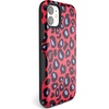 image:imageCasely iPhone 12 Mini Case  Into the Wild  Red amp Blue Leopard Print  Bold Protective Design