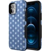 image:imageCasely iPhone 1212 Pro Case  Coastal Blues  Denim Stars  Bold Protective Design  Compatible with MagSafe