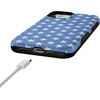 image:imageCasely iPhone 1212 Pro Case  Coastal Blues  Denim Stars  Bold Protective Design  Compatible with MagSafe