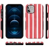 image:imageCasely iPhone 1212 Pro Case  East Coast Summer  Red Stripes  Bold Protective Design  Compatible with MagSafe