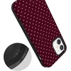 image:imageCasely iPhone 1212 Pro Case  Heart Noir  Tiny Hearts  Bold Protective Design  MagSafe Compatible Design
