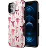 image:imageCasely iPhone 1212 Pro Case  Lover Girlie  Pink Bows  Bold Protective Design  Compatible with MagSafe