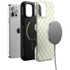 image:imageCasely iPhone 1212 Pro Case  Mint Lattice  Sunday Best  Bold Protective Design  Compatible with MagSafe