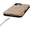 image:imageCasely iPhone 1212 Pro Case  Mocha Ripple  Brown Waves  Bold Protective Design  Compatible with MagSafe
