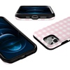 image:imageCasely iPhone 1212 Pro Case  Pink Plaid  Sunday Best  Bold Protective Design  Compatible with MagSafe
