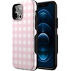 image:imageCasely iPhone 1212 Pro Case  Pink Plaid  Sunday Best  Bold Protective Design  Compatible with MagSafe