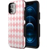 image:imageCasely iPhone 1212 Pro Case  Queen of Diamonds  Pink Watercolor  Bold Protective Design  Compatible with MagSafe