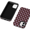 image:imageCasely iPhone 1212 Pro Case  Spotted in SoHo  Burgundy Polka Dot  Bold Protective Design  Compatible with MagSafe