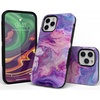 image:imageCasely iPhone 1212 Pro Case  Tie Dying Over You  Purple Marble  Bold Protective Design  Compatible with MagSafe