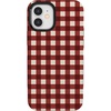 image:imageCasely iPhone 1212 Pro Case  Checked Twice  Red Plaid  Bold Protective Design  Compatible with MagSafe