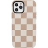 image:imageCasely iPhone 1212 Pro Case  Fit Check  Neutral Checkerboard  Bold Protective Design  Compatible with MagSafe
