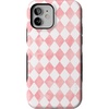 image:imageCasely iPhone 1212 Pro Case  Queen of Diamonds  Pink Watercolor  Bold Protective Design  Compatible with MagSafe