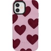image:imageCasely iPhone 1212 Pro Case  Whole Lotta Love  Plum Hearts  Bold Protective Design  MagSafe Compatible Design