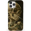 image:imageCasely iPhone 13 Pro Case  Compatible with MagSafe  Van Gogh Skull of a Skeleton with Burning Cigarette Phone Case