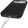 image:imageCasely iPhone 17 Pro Max Case  Midnight Onyx  Black Shimmer  Bold Protective Design  Compatible with MagSafeBlack on Black