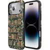 image:imageCasely iPhone 17 Pro Max Case  Midnight Onyx  Black Shimmer  Bold Protective Design  Compatible with MagSafeBook Nook  Floral Library