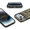 image:imageCasely iPhone 17 Pro Max Case  Midnight Onyx  Black Shimmer  Bold Protective Design  Compatible with MagSafeBook Nook  Floral Library