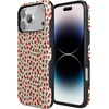 image:imageCasely iPhone 17 Pro Max Case  Midnight Onyx  Black Shimmer  Bold Protective Design  Compatible with MagSafeCherry on Top  Red Cherries