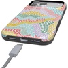 image:imageCasely iPhone 17 Pro Max Case  Midnight Onyx  Black Shimmer  Bold Protective Design  Compatible with MagSafeColor Me Happy  Doodle Colorblock