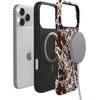 image:imageCasely iPhone 17 Pro Max Case  Midnight Onyx  Black Shimmer  Bold Protective Design  Compatible with MagSafeCowgirl Envy  Cow Print