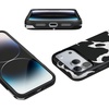 image:imageCasely iPhone 17 Pro Max Case  Midnight Onyx  Black Shimmer  Bold Protective Design  Compatible with MagSafeCurrent MOOd  Cow Print