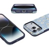 image:imageCasely iPhone 17 Pro Max Case  Midnight Onyx  Black Shimmer  Bold Protective Design  Compatible with MagSafeDaisy Daydream  Baby Blue Floral