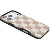 image:imageCasely iPhone 17 Pro Max Case  Midnight Onyx  Black Shimmer  Bold Protective Design  Compatible with MagSafeFit Check  Neutral Checkerboard