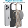 image:imageCasely iPhone 17 Pro Max Case  Midnight Onyx  Black Shimmer  Bold Protective Design  Compatible with MagSafeFit Check  Neutral Checkerboard