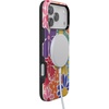 image:imageCasely iPhone 17 Pro Max Case  Midnight Onyx  Black Shimmer  Bold Protective Design  Compatible with MagSafeFlower Patch  MultiColor Floral