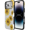 image:imageCasely iPhone 17 Pro Max Case  Midnight Onyx  Black Shimmer  Bold Protective Design  Compatible with MagSafeGolden Garden  Yellow Sunflower