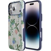 image:imageCasely iPhone 17 Pro Max Case  Midnight Onyx  Black Shimmer  Bold Protective Design  Compatible with MagSafeHanging Around  Potted Plants Floral