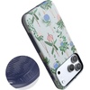 image:imageCasely iPhone 17 Pro Max Case  Midnight Onyx  Black Shimmer  Bold Protective Design  Compatible with MagSafeHanging Around  Potted Plants Floral