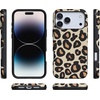 image:imageCasely iPhone 17 Pro Max Case  Midnight Onyx  Black Shimmer  Bold Protective Design  Compatible with MagSafeInto the Wild  Leopard Print