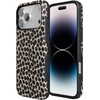 image:imageCasely iPhone 17 Pro Max Case  Midnight Onyx  Black Shimmer  Bold Protective Design  Compatible with MagSafeLost in Spots  Cheetah Print