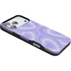 image:imageCasely iPhone 17 Pro Max Case  Midnight Onyx  Black Shimmer  Bold Protective Design  Compatible with MagSafeLove Song  Lavender Heart