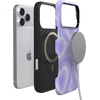 image:imageCasely iPhone 17 Pro Max Case  Midnight Onyx  Black Shimmer  Bold Protective Design  Compatible with MagSafeLove Song  Lavender Heart