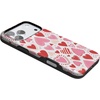 image:imageCasely iPhone 17 Pro Max Case  Midnight Onyx  Black Shimmer  Bold Protective Design  Compatible with MagSafeLove Struck  Heart Stickers