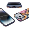 image:imageCasely iPhone 17 Pro Max Case  Midnight Onyx  Black Shimmer  Bold Protective Design  Compatible with MagSafeMidnight Color Splash  Abstract Retro