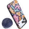 image:imageCasely iPhone 17 Pro Max Case  Midnight Onyx  Black Shimmer  Bold Protective Design  Compatible with MagSafeMidnight Color Splash  Abstract Retro