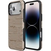 image:imageCasely iPhone 17 Pro Max Case  Midnight Onyx  Black Shimmer  Bold Protective Design  Compatible with MagSafeMocha Ripple  Brown Waves