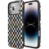 image:imageCasely iPhone 17 Pro Max Case  Midnight Onyx  Black Shimmer  Bold Protective Design  Compatible with MagSafeOld Skool  Retro Checkerboard