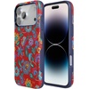 image:imageCasely iPhone 17 Pro Max Case  Midnight Onyx  Black Shimmer  Bold Protective Design  Compatible with MagSafePainted Flowers  Frida Kahlo Floral