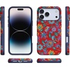 image:imageCasely iPhone 17 Pro Max Case  Midnight Onyx  Black Shimmer  Bold Protective Design  Compatible with MagSafePainted Flowers  Frida Kahlo Floral