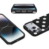 image:imageCasely iPhone 17 Pro Max Case  Midnight Onyx  Black Shimmer  Bold Protective Design  Compatible with MagSafePolka Dots  High Contrast Design