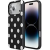 image:imageCasely iPhone 17 Pro Max Case  Midnight Onyx  Black Shimmer  Bold Protective Design  Compatible with MagSafePolka Dots  High Contrast Design