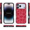 image:imageCasely iPhone 17 Pro Max Case  Midnight Onyx  Black Shimmer  Bold Protective Design  Compatible with MagSafeRose Garden  Red Aesthetic