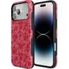 image:imageCasely iPhone 17 Pro Max Case  Midnight Onyx  Black Shimmer  Bold Protective Design  Compatible with MagSafeRose Garden  Red Aesthetic