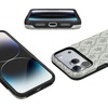 image:imageCasely iPhone 17 Pro Max Case  Midnight Onyx  Black Shimmer  Bold Protective Design  Compatible with MagSafeSage Tapestry  Floral Vines