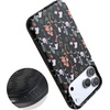 image:imageCasely iPhone 17 Pro Max Case  Midnight Onyx  Black Shimmer  Bold Protective Design  Compatible with MagSafeSecret Garden  Mixed Floral